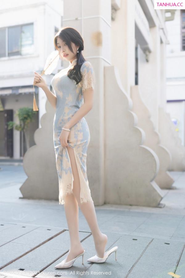 陈芝 芝芝Booty [XiuRen]高清写真图 2023.03.17 No.6434 徐莉芝Booty 旗袍美腿第10张图片